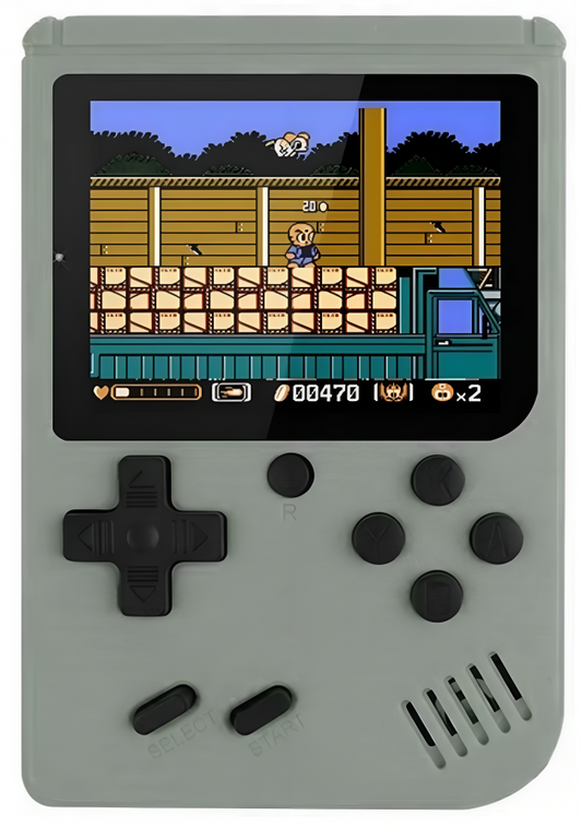 Mini console de jeu vidéo portable rétro, 500 jeux, 8 bits 3,0 pouces