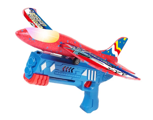 Airplane Launcher Toy, Foam Glider Planes For Kids With LED Lights